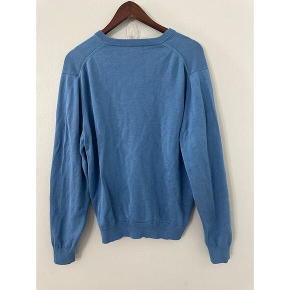 Brooks Brothers Silk V-Neck Sweater sz Large - Picture 3 of 4